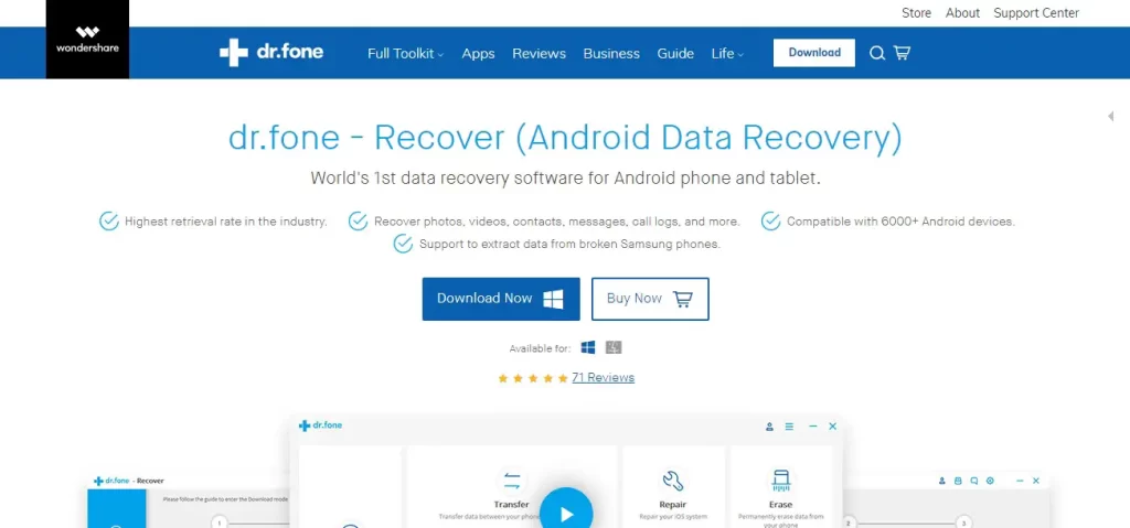 img dr.fone Recover Android Data Recovery